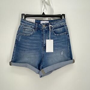 Vervet Super High Waist Shorts Denim Women's XS